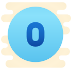 Eingekreiste 0 icon