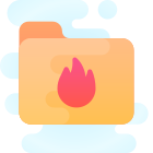 Прожечь папку icon