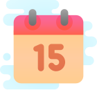 Calendar 15 icon