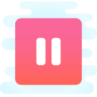 Pause Squared icon