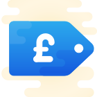 Price Tag Pound icon