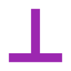 Perpendicular Symbol icon