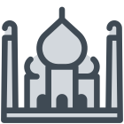 Taj Mahal icon