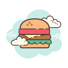 ハンバーガー icon