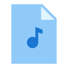 Fichier audio icon