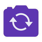 Cambia fotocamera icon