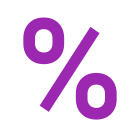 Percentuale icon