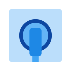 Tomada de parede com Plug icon