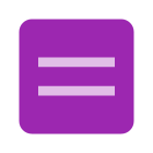 Gleichheitszeichen 2 icon