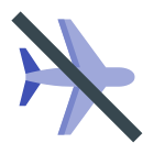 Flugmodus aus icon