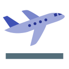 Flugzeug Abflug icon