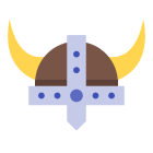 Capacete Viking icon