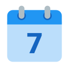 Calendrier 7 icon