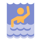 Schwimmen Rückansicht icon