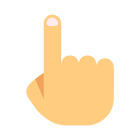 Ein Finger icon