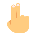 Zwei Finger icon