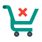 Clear Shopping Cart icon