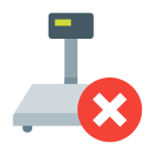 Industrial Scales Disconnected icon