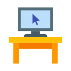 PC on Desk icon