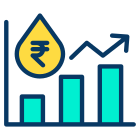 Oil Price Growth icon