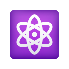 símbolo-átomo-emoji icon