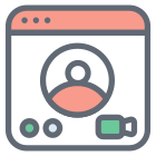 Video Call Interview icon