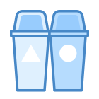raccolta differenziata dei rifiuti icon