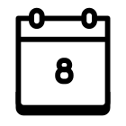 Calendrier 8 icon