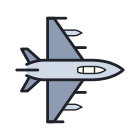 Avião de caça icon