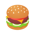 ハンバーガーの絵文字 icon