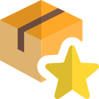 Favorite started item for a particular shipping address icon