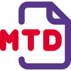 An MTD file is a sheet music file used by Musicnotes Viewer a web browser plug-in icon