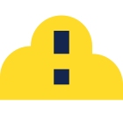 Nube de error icon