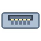 Micro-USB A icon