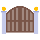 Eingangstor geschlossen icon