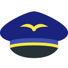 Cappello pilota d'aereo icon