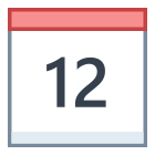 Calendário 12 icon