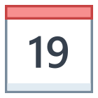 Calendar 19 icon