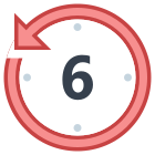 6 dernières heures icon