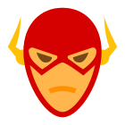 cabeça do flash icon