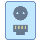Prise réseau via courant porteur en ligne (CPL) icon