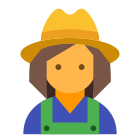 Farmer Weiblich icon