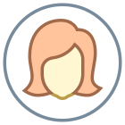 丸で囲んだユーザー女性の肌タイプ1 2 icon