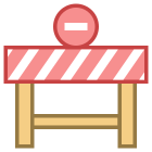 Road Closure icon