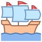 Barco à vela grande icon