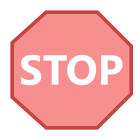 Panneau stop icon