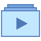 Lista de reprodução de vídeo icon