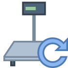 Industrial Scales Connecting icon