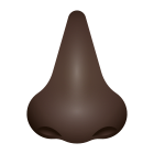 Nose Dark Skin Tone icon