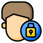 Gesichtserkennungsscan icon